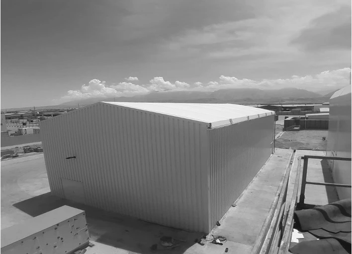 Leichtbauhalle als Lagerhalle